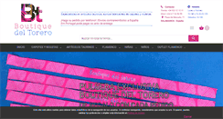 Desktop Screenshot of boutiquedeltorero.com